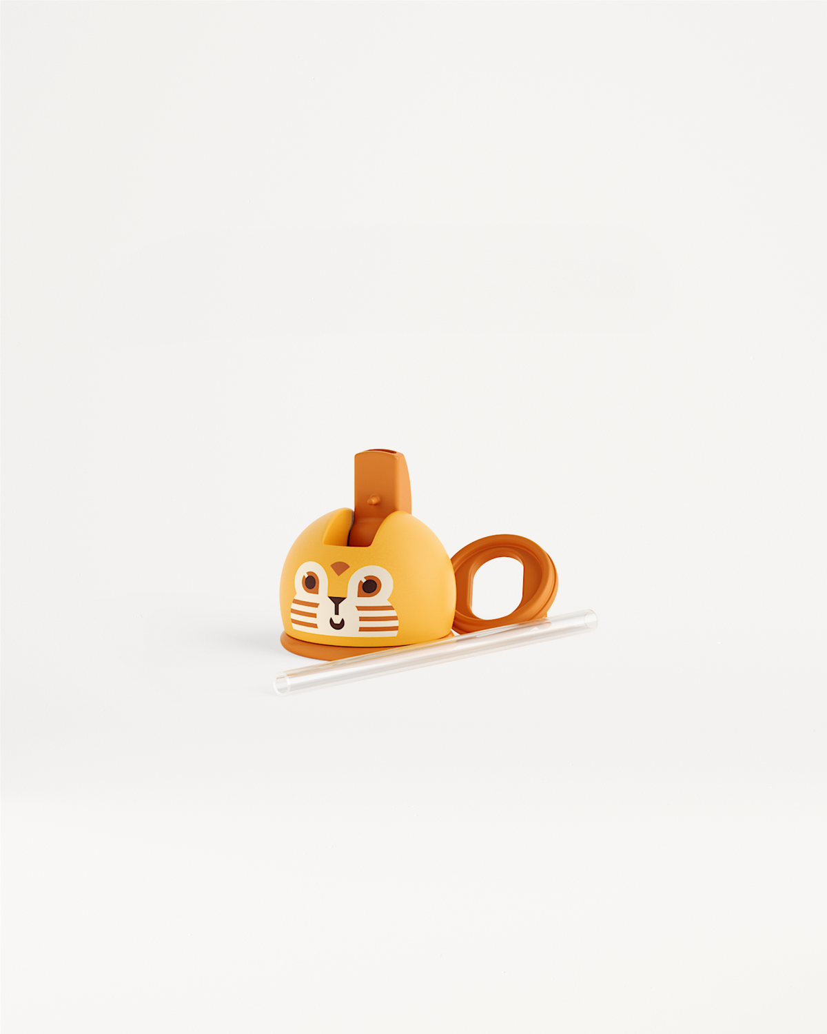 Toddler Straw Cap für einfaches, auslaufsicheres Trinken.