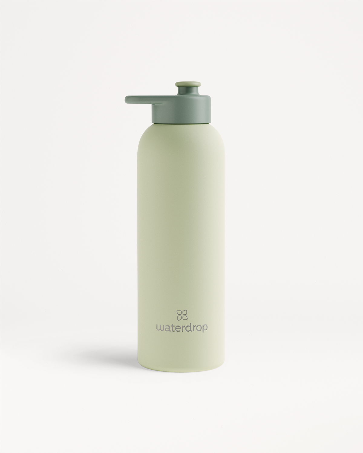 Thermo Steel Bottle · Pull-Up Cap, Edelstahl, hält Getränke kalt/heiß.