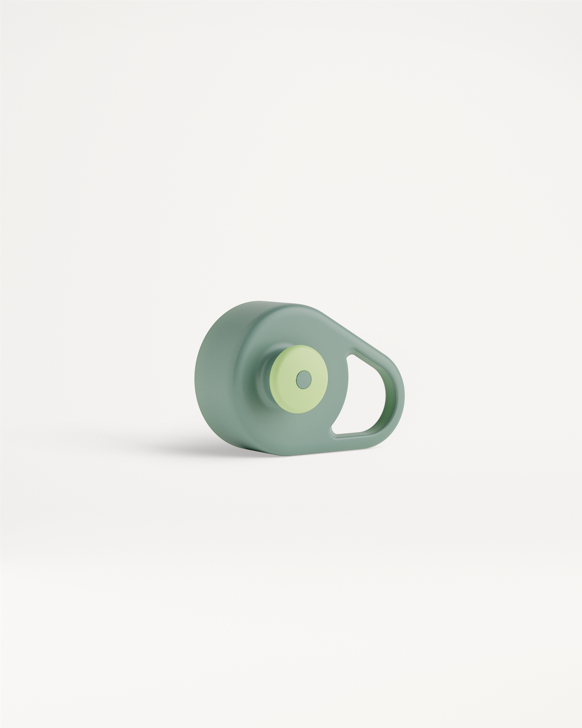 Pull-Up Cap: Kompakter, silikonverkleideter Clip-on-Tracker mit integriertem Loop.