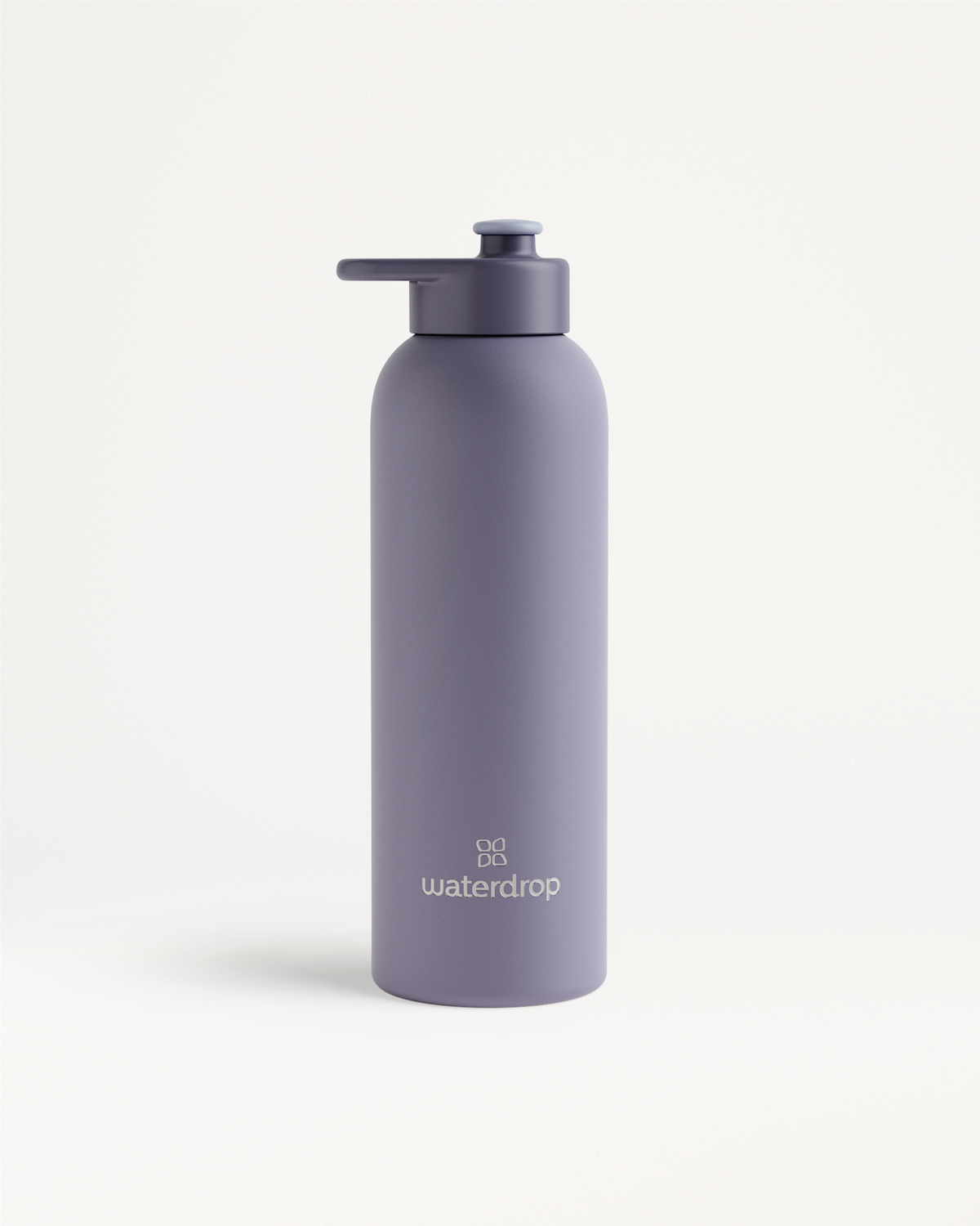 Thermo Steel Bottle · Pull-Up Cap, lila, Edelstahlflasche.